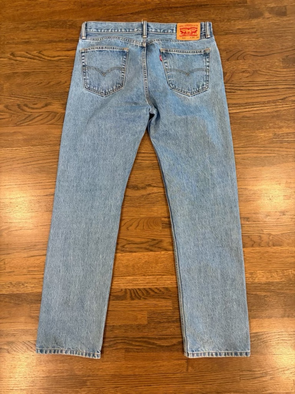 Levi's Men 505 in Light Blue Wash